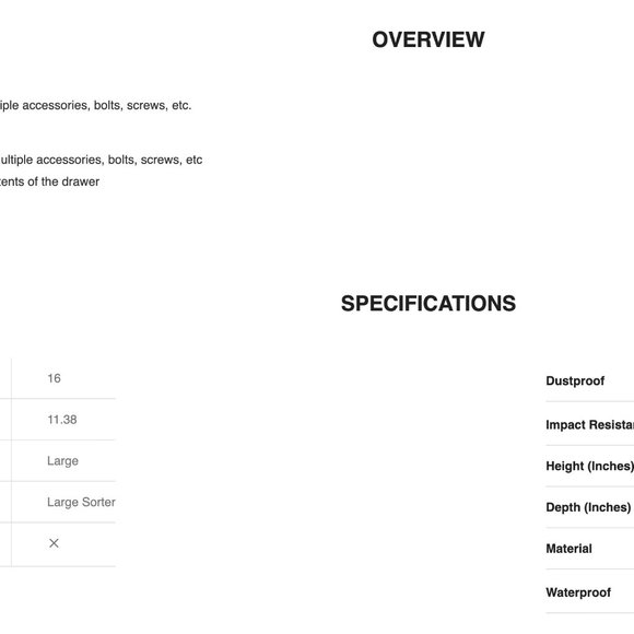 Tough Box Large Sorter Brand New - Picture 8 of 8